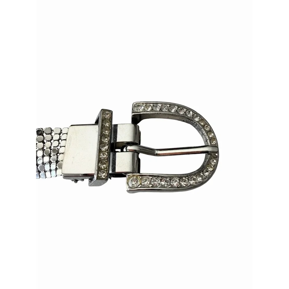 Beautiful Vintage Rhinestone Mesh Belt 1